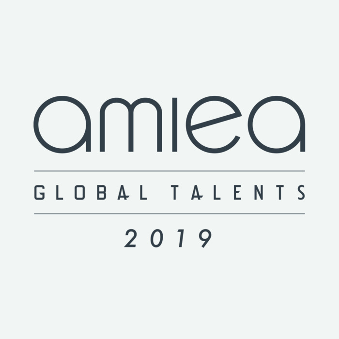 Logo amiea Global Talents 2019 Event Logo für PMU-Event Global Talents 2019