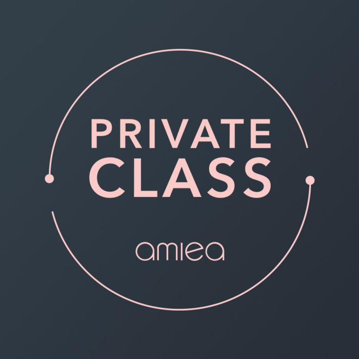 amiea Academy - Private Class Icon for amiea private class on a dark grey background