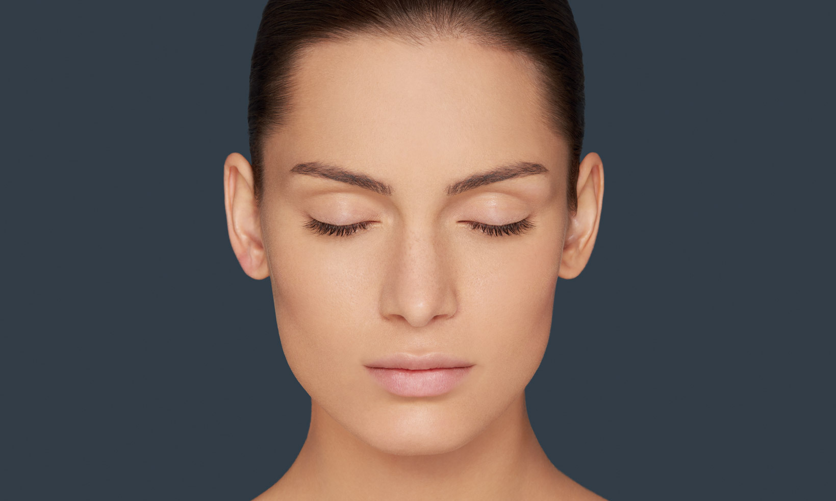 woman before a Permanent Makeup treatment 